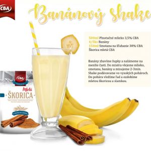 banánový shake